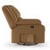 Poltrona Do Papai Reclinável Pietra Glider Giratória Massagem Fh9 Pu Caramelo - Mpozenato