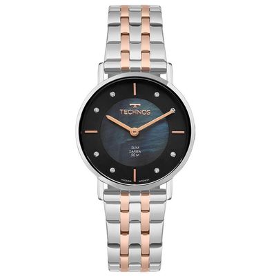 Relógio Technos Feminino Slim Bicolor - 2025luc-1a 2025luc-1a