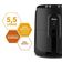 Air Fryer Philco 5,5L Cesto Quadrado 1500W PAF55A 110V