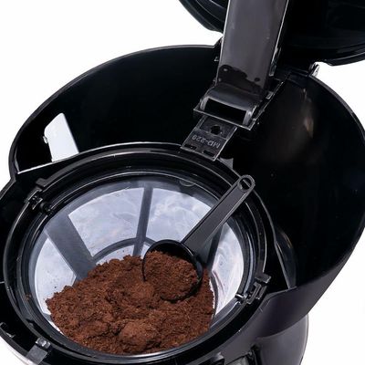 Cafeteira Britânia CP30 Inox Preta Com Jarra De Vidro 110V