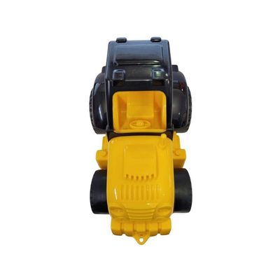 Trator Agroworks Amarelo - Ggb Brinquedos