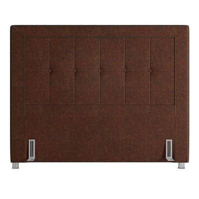 Cabeceira Cama Casal Queen 160cm Paolla P02 Sintético Camel - Mpozenato