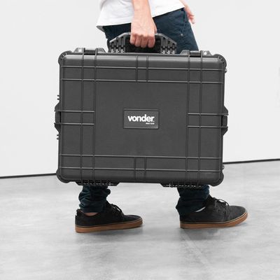 Maleta Anti-Impacto com Rodas MAI 620 Vonder 61,5x49x25,5cm Proteção Impactos e Umidade