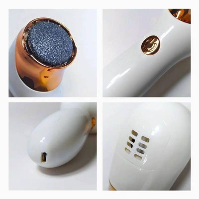 Removedor Branco Elétrico De Calos Para Pés Recarregável Usb