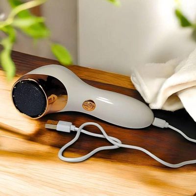 Removedor Branco Elétrico De Calos Para Pés Recarregável Usb