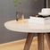 Conjunto Mesa Lateral E Apoio Sala De Estar Off White