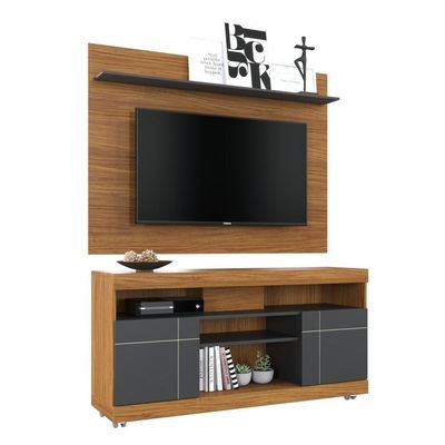 Home Para Com Portas Vernita Noce Preto