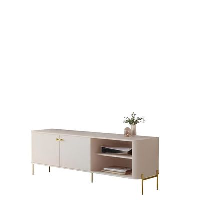 Rack Para 58 Polegadas Olaf Off White Dourado