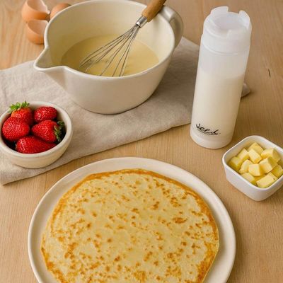Kit 3 Bisnagas Invertida 470ml 590ml 710ml para Molhos Weck Profissional Delivery Restaurante