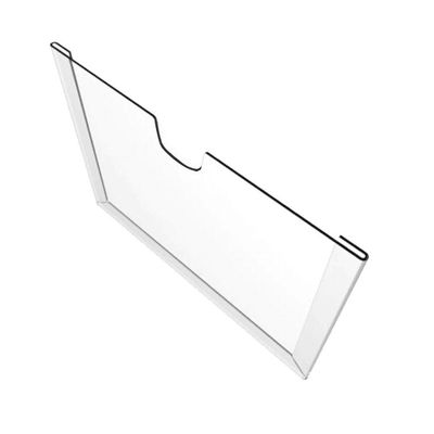 Displays Parede Folha A4 Petg Cristal Quadro Aviso Kit 3 Pçs