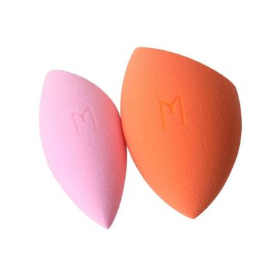 Kit Com 2 Esponjas De Maquiagem - Miss Frandy E23-1294 Versáteis E Funcionais
