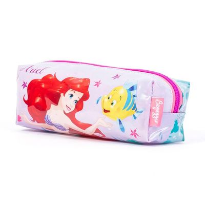 Estojo Escolar Feminino Ariel Rosa U / Rosa