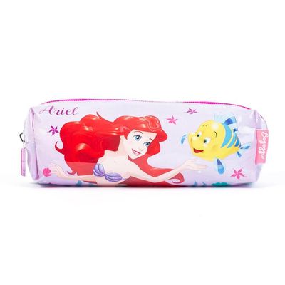 Estojo Escolar Feminino Ariel Rosa U / Rosa