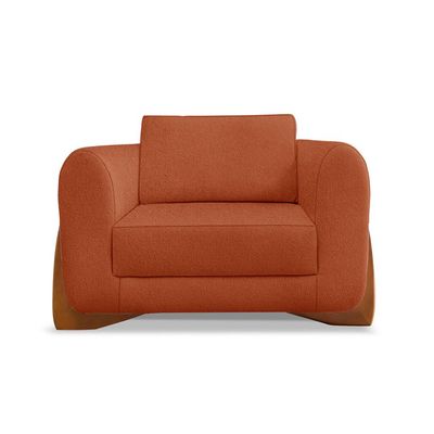 Poltrona Yves Bouclé Terracota
