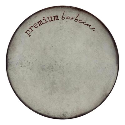 Jogo 6 Pratos Rasos Tramontina Porcelana 28cm Churrasco Rustic Mesa Posta
