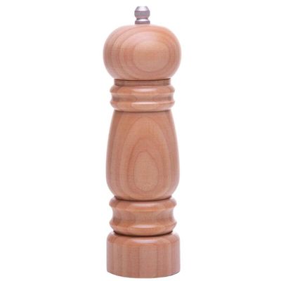 Moedor de Sal Pimenta Nature 5cmx17cm Bambu Lyor Triturador Temperos Condimentos Cozinha
