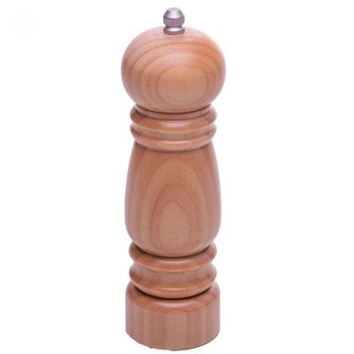 Moedor de Sal Pimenta Nature 5cmx17cm Bambu Lyor Triturador Temperos Condimentos Cozinha