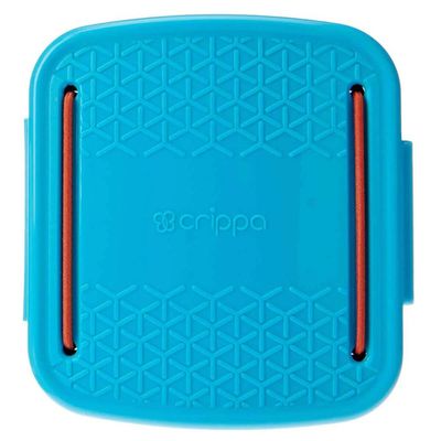 Kit 4 Porta Cotonetes Algodão Portátil para Viagem com Elástico Interno Azul Crippa