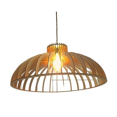 Luminária Teto Tipo Pendente Em Mdf - Completa Mdf Cru