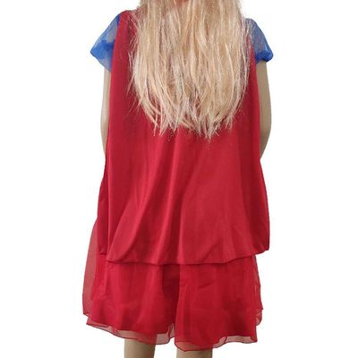 Fantasia Infantil Super Girl Tamanho G