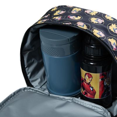 Lancheira Escolar Masculina Boruto Premium Preta U / Preto