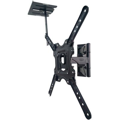 Suporte Articulado Tv 32 A 55 + Bandeja Receptor Conversor