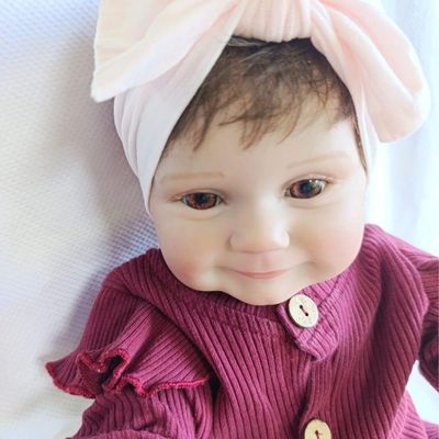 Bebê Reborn Menina Corpo Todo Em Silicone De Vinil Artesanal