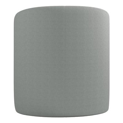 Poltrona Giratória Decorativa Para Sala Dandara K04 Bouclê Cinza Claro - Mpozenato