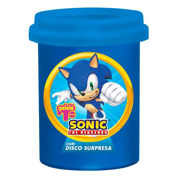 Slime Sonic Surpresa Doce Brinquedo 152g - Item Sortido Slime Sonic Surpresa Doce Brinquedo 152g - Item Sortido