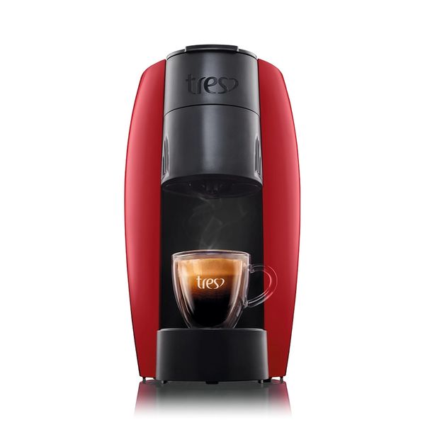 Máquina de Café Expresso Três Corações Basic Vermelha - 220V Máquina de Café Expresso Três Corações Basic Vermelha - 220V