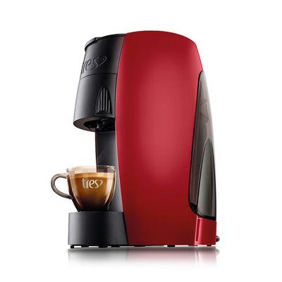 Máquina de Café Expresso Três Corações Basic Vermelha - 220V