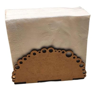 Porta Guardanapo Em Mdf - Kit 5 Unidades