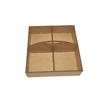 Porta Guardanapo E Sachê Em Mdf - Kit 10 Unidades