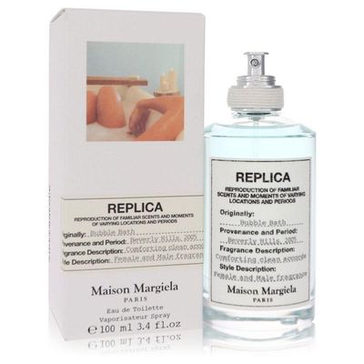 Perfume Feminino Maison Margiela Replica Bubble Bath Unisex 100 Ml Eau De Toilette