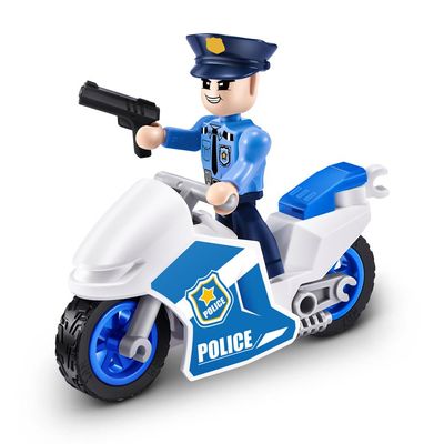Blocos de Montar Max City Police Headquarters 889 peças