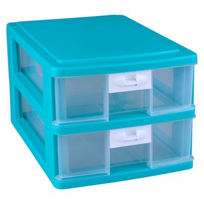 Gaveteiro Organizador Plasnorthon com 2 Gavetas - Item Sortido