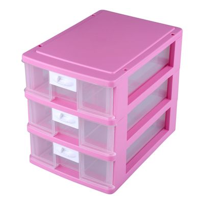 Gaveteiro Organizador Plasnorthon com 3 Gavetas - Item Sortido