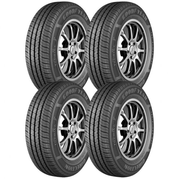 Pneu Aro 14 Goodyear Direction 2 Touring 185/60 82H 4 Unidades Preto