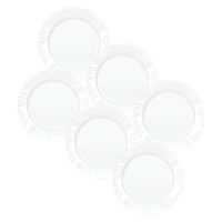 Kit-6-Pratos-Rasos-Nadir-Figueiredo-Petala-Vidro-Floral-Branco-25cm-5079106