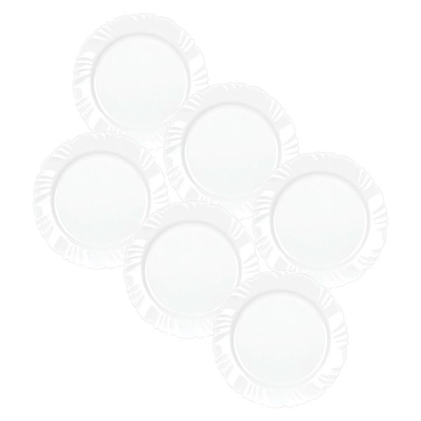 Kit-6-Pratos-Rasos-Nadir-Figueiredo-Petala-Vidro-Floral-Branco-25cm-5079106