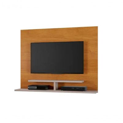 Painel Sion Para Até 56" Jcm Movelaria - Cinamomo/off