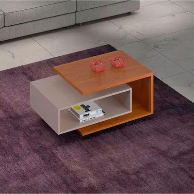 Mesa De Centro Diva Jcm Movelaria - Cinamomo/off