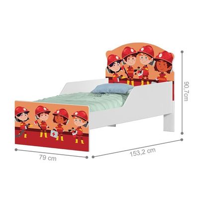 Mini Cama Bombeiros Quartel