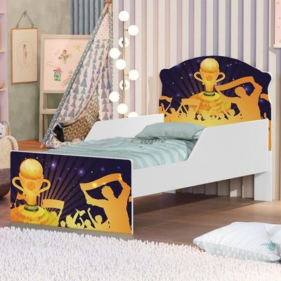 Mini Cama Campeonato De Futebol Com Colchão