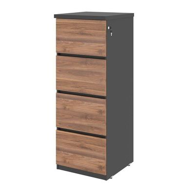 Jogo Arquivo Com Mesa De Cuba Noce Preto
