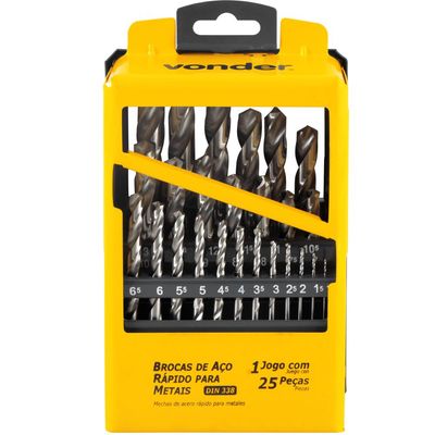 Broca Ar Din 338 Jg 1,0a13mm Vonder