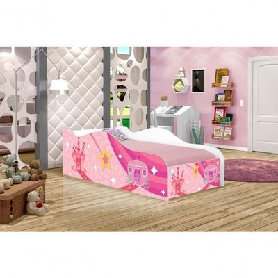 Mini Cama Fun Carruagem E Castelo
