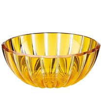 Saladeira bowl em bio plástico Guzzini Dolcevita 20cm âmbar