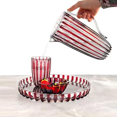 Jarra com tampa em bio plástico Guzzini Dolcevita Ametista 1,7 litro