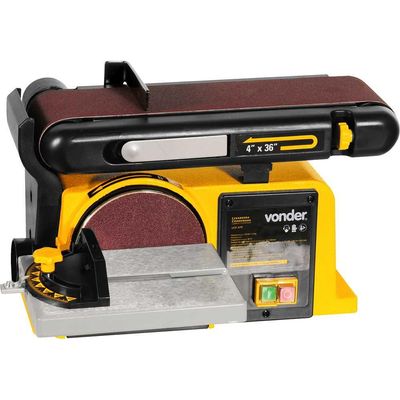Lixadeira Combinada com Mesa Lateral Vonder 220V Profissional Madeira Vidro Resina
